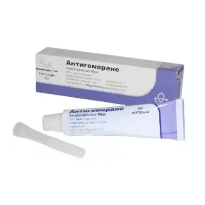 Антигеморане мазь 15гр Антигеморане мазь 15гр