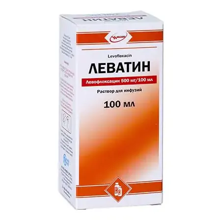 Леватин р-р д/инф 500мг 100мл Леватин р-р д/инф 500мг 100мл