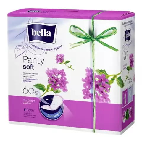 Прокладки Bella PANTY SOFT Verbena №60 Прокладки Bella PANTY SOFT Verbena №60
