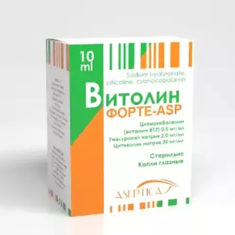 ВИТОЛИН ФОРТЕ ГЛ КАПЛИ 10 МЛ ВИТОЛИН ФОРТЕ ГЛ КАПЛИ 10 МЛ